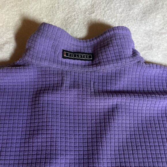 Southern Marsh Fieldtec Sweater Women's Sz Large Purple 1/4 Zip Fleece Pullover - Picture 7 of 7